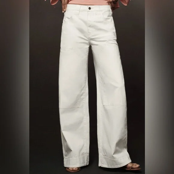 Pilcro puddle curve wide leg pants size 27 - Picture 1 of 16